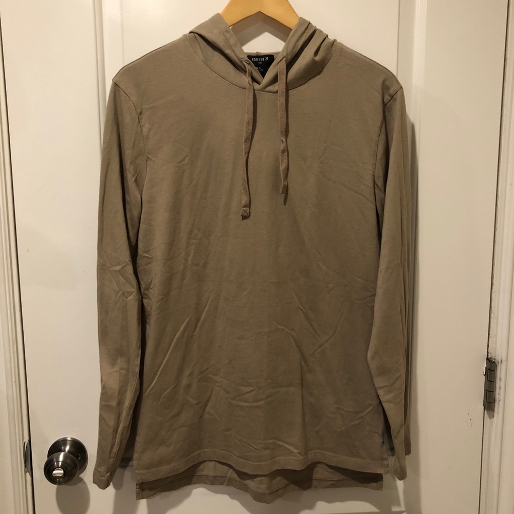 Forever21 cream hoodie